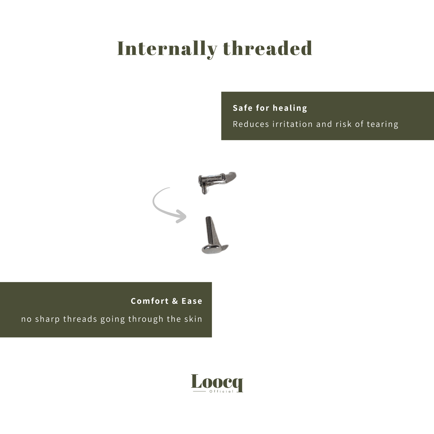 Bliss Butterfly CZ Stud - Silver