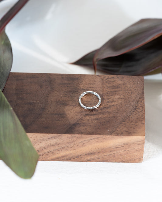 Orbit Twisted Clicker - Silver